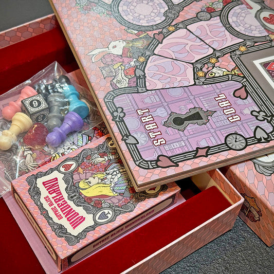 ボードゲーム ワンダーランド & ザ ・ キー Wonderland & the Key