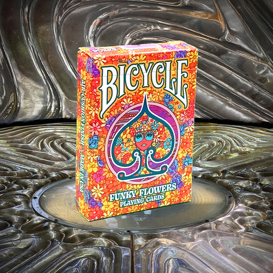 Bicycle Funky Flowers Playing Cards by HONNE Yasuyuki
