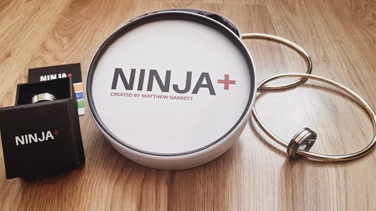 Ninja+ Deluxe SILVER (Gimmicks & DVD) by Matthew Garrett - Trick