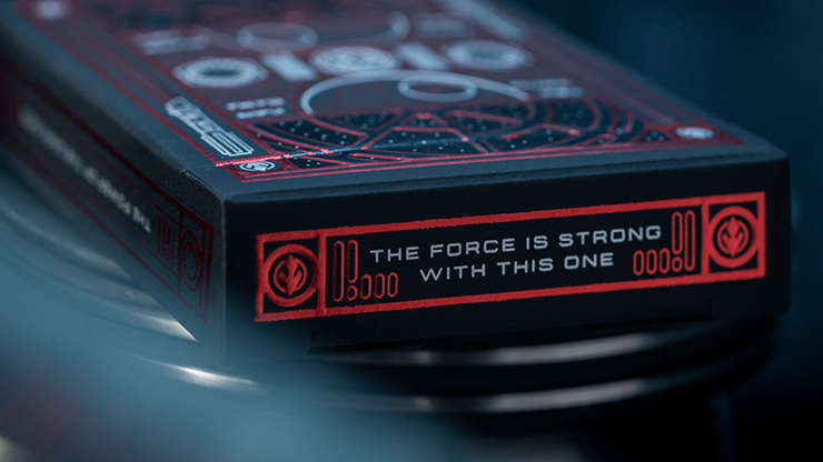 スターウォーズ ダークサイド 赤 トランプ Star Wars Dark Side (RED) Playing Cards by theory11