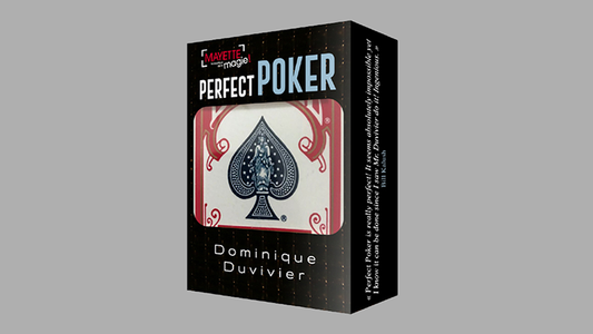 Perfect Poker (Gimmicks and Online Instructions) by Dominique Duvivier - Trick