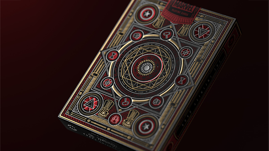 アベンジャーズ 赤 トランプ Avengers: Red Edition Playing Cards by theory11