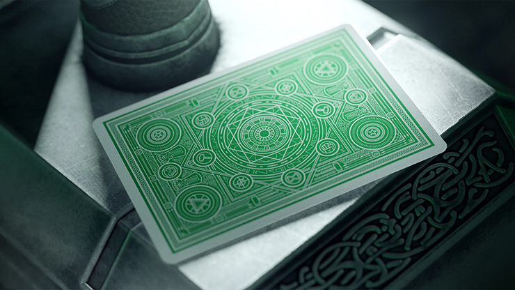 アベンジャーズ グリーン エディション Avengers: Green Edition Playing Cards by theory11