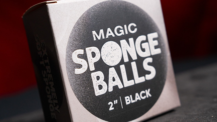 スポンジボール 黒 4個入り 直径5cm Magic Sponge Balls 4PK BLACK 2" by Murphy's Magic