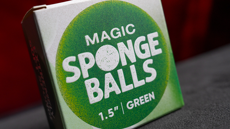 スポンジボール 緑 4個入り 直径4cm Magic Sponge Balls 4PK GREEN 1.5" by Murphy's Magic