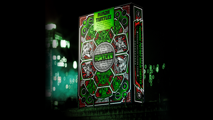 ティーンエイジ ミュータント ニンジャ タートルズ トランプ Teenage Mutant Ninja Turtles Playing Cards by theory11