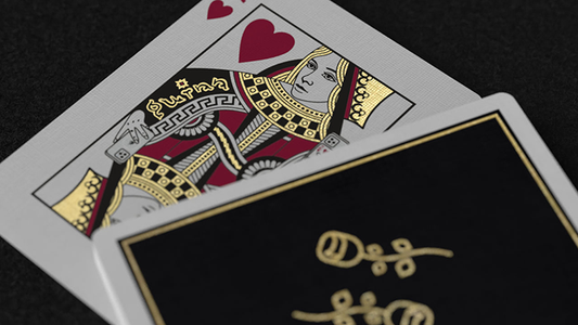 ゴールド フォイル ブラックローズ カジノ / Gold Foil Black Roses Casino Playing Cards