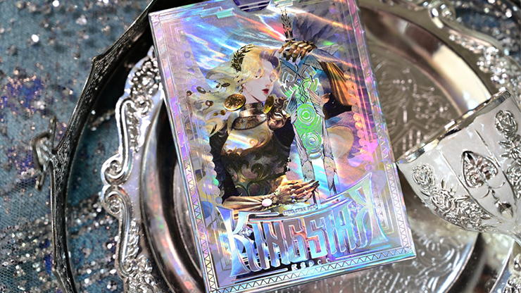 King Arthur V2 (Silver Fairyland) Playing Cards by KING STAR – kdmagic