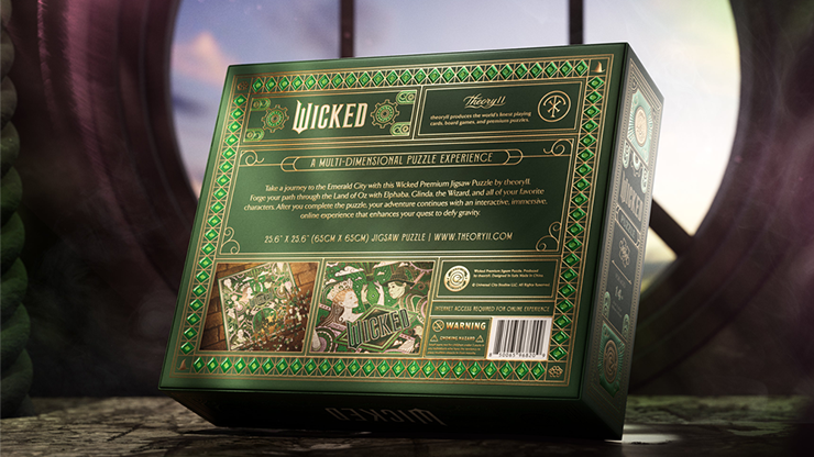 ウィキッド ジグソーパズル 1000ピース Wicked Jigsaw Puzzle by theory11