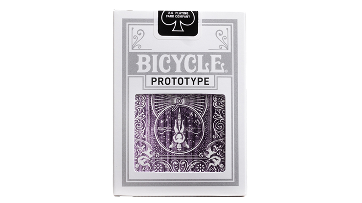 Bicycle Prototype (Purple MetalLuxe) Playing Cards by USPCC