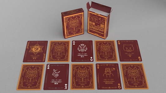 Werewolf Playing Cards