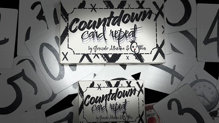 Countdown Repeat by Gonzalo Albiテアana & CrazyJokers (Poker Size)