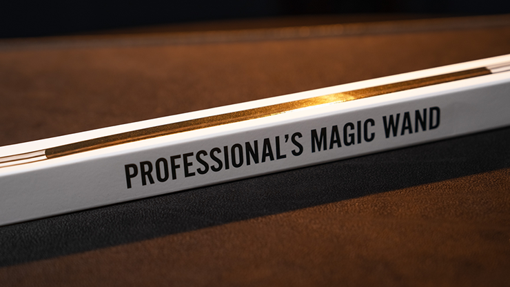 プロフェッショナル マジックウォンド (黒檀/シルバーチップ)Professional's Magic Wand (Ebony/Silver Tip) by Murphy's Magic
