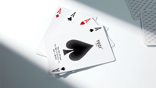 Yuci Tiny Wizard Black Playing Cards by TCC
