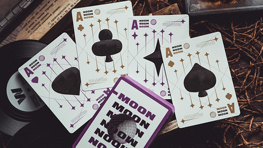 Moon (White) Playing Cards