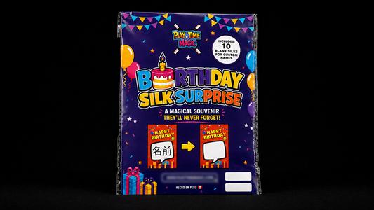 Birthday Silk Surprise by PlayTime Magic DEFMA (Pink)