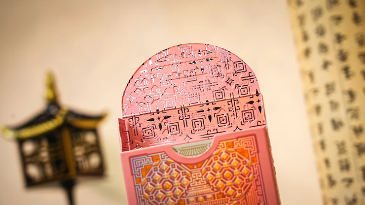 Ancient Relics Gem Playing Card by 52 Muse (Pink)