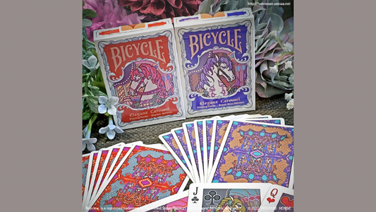 Bicycle Elegant Carousel Playing Cards by HONNE Yasuyuki