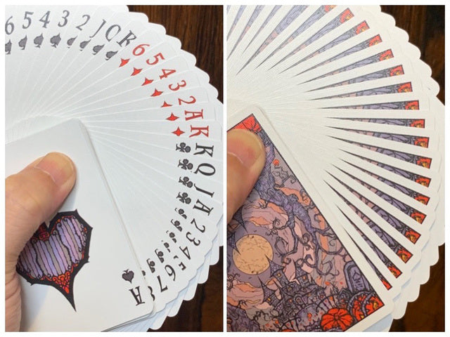 Bicycle Autumn Night Playing Cards by HONNE Yasuyuki