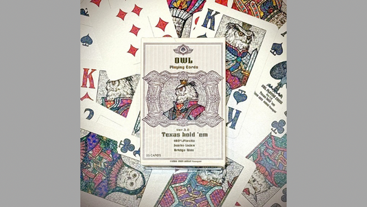 Owl Playing Cards (Ver.3.0)Texas hold 'em by HONNE Yasuyuki