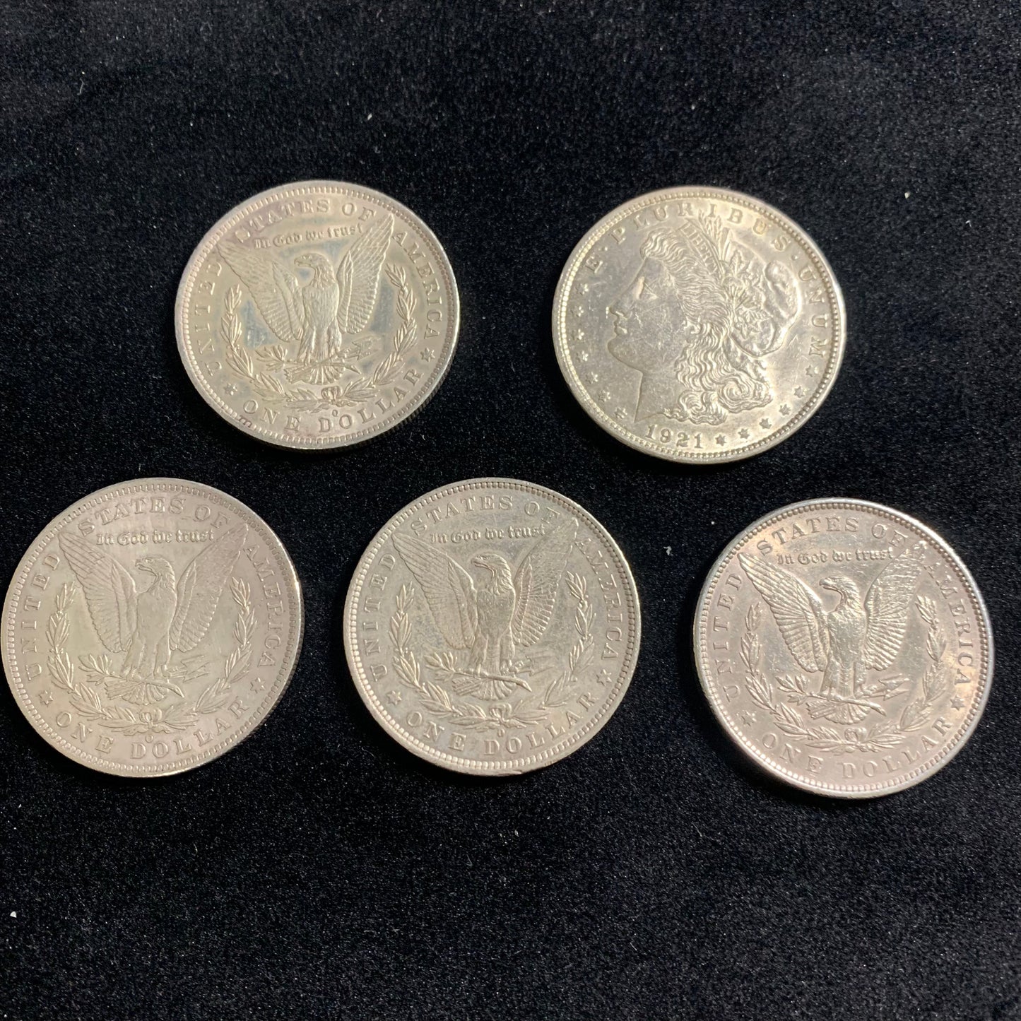 モルガンダラー 銀貨 5枚セット