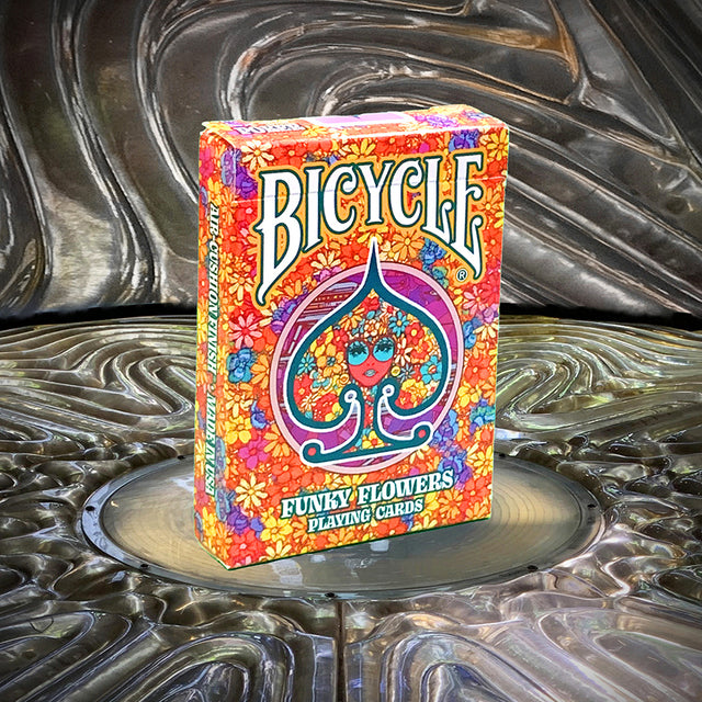 Bicycle Funky Flowers Playing Cards  by HONNE Yasuyuki