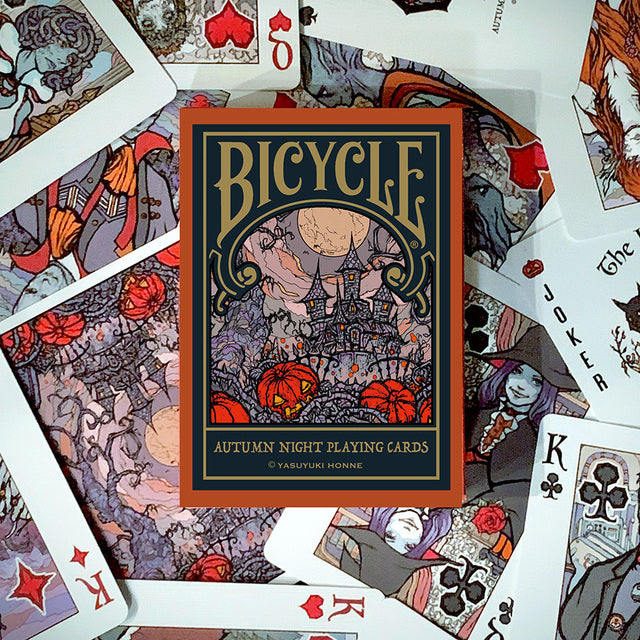 Bicycle Autumn Night Playing Cards  by HONNE Yasuyuki