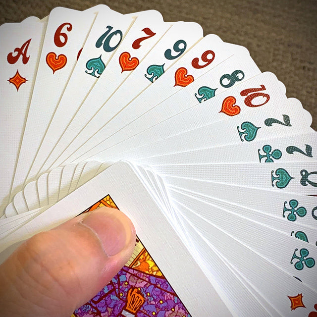 Bicycle Funky Flowers Playing Cards  by HONNE Yasuyuki