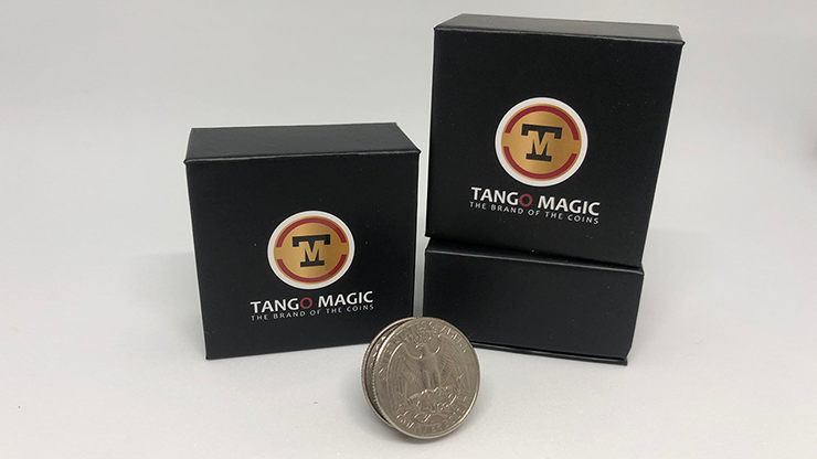 Flipper Coin Magnetic Quarter Dollar (D0043)by Tango - Trick