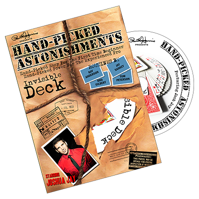 Paul Harris Presents Hand-picked Astonishments (Invisible Deck) by Paul Harris and Joshua Jay - DVD