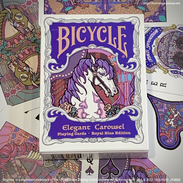 Bicycle Elegant Carousel Playing Cards  by HONNE Yasuyuki