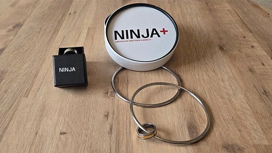 Ninja+ Deluxe SILVER (Gimmicks & DVD) by Matthew Garrett - Trick