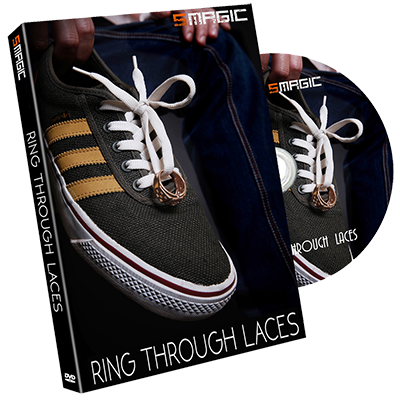 Ring Through Laces (Gimmicks and instruction) by Smagic Productions - Trick