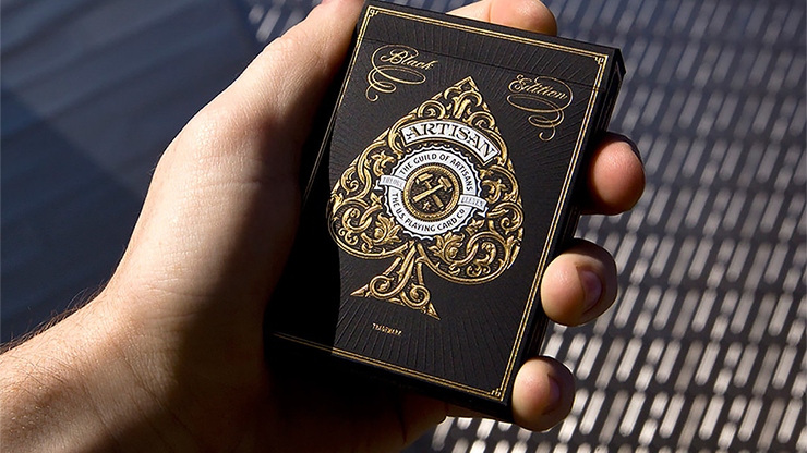 アーティサン トランプ 黒 Artisan Playing Cards by theory11