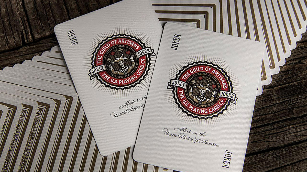 アーティサン トランプ 白 Artisan Playing Cards (White) by theory11