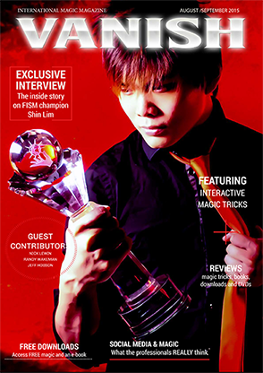 VANISH Magazine August/September 2015 - Shin Lim eBook DOWNLOAD