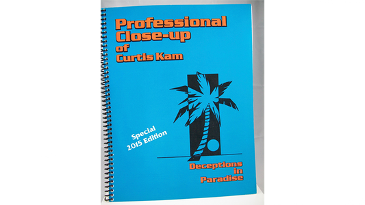 Professional Close-up of Curtis Kam - Book