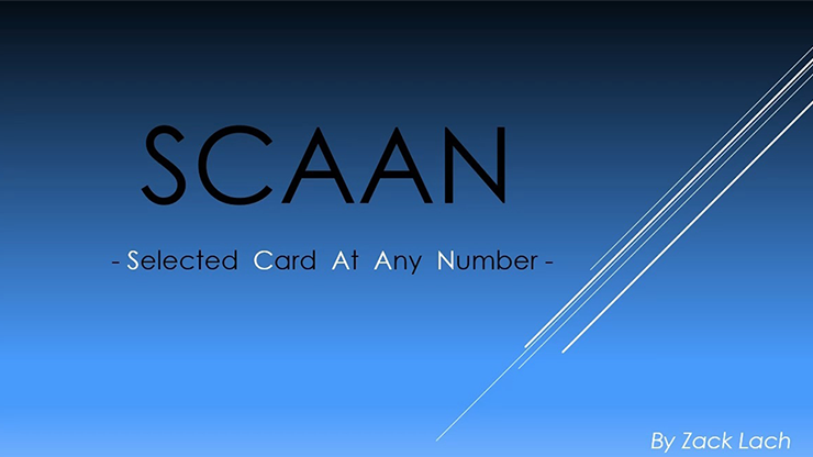 SCAAN - Selected Card At Any Number by Zack Lach video DOWNLOAD