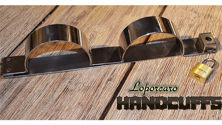 Loporcaro Handcuffs by Amazo Magic - Trick