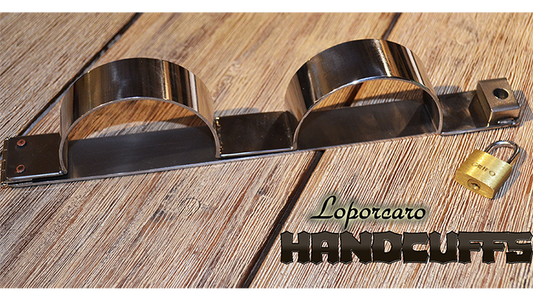 Loporcaro Handcuffs by Amazo Magic - Trick