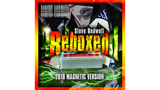 Reboxed 2018 Magnetic Version Red (Gimmicks and Online Instructions) by Steve Bedwell and Mark Mason - Trick