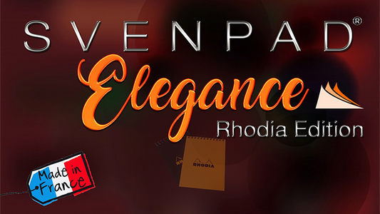 SvenPad® Elegance Rhodia® Edition (Single, Orange Cover) - Trick