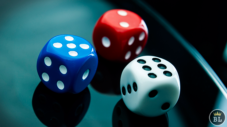 メンタルダイス 3色 青・赤・白 MENTAL DICE (With Online Instruction) by Tony Anverdi - Trick