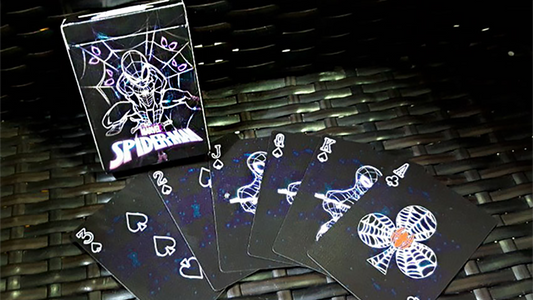 Avengers Spider-Man Neon Playing Cards