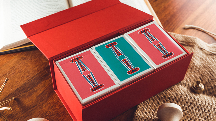 Modern Feel Jerry's Nuggets (Coral) Playing Cards