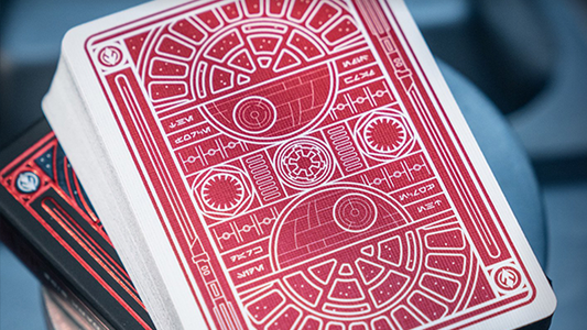 スターウォーズ ダークサイド 赤 トランプ Star Wars Dark Side (RED) Playing Cards by theory11