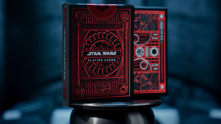 スターウォーズ ダークサイド 赤 トランプ Star Wars Dark Side (RED) Playing Cards by theory11