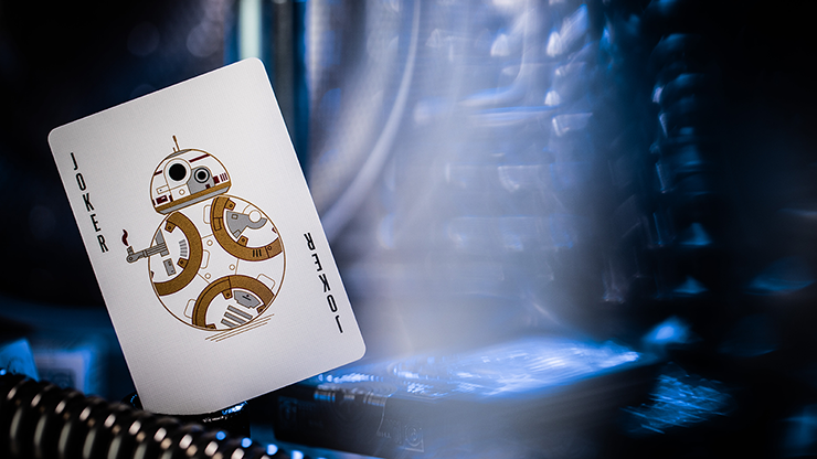 スターウォーズ ライトサイド シルバーエディション トランプ　Star Wars Light Side Silver Edition Playing Cards (White) by theory11