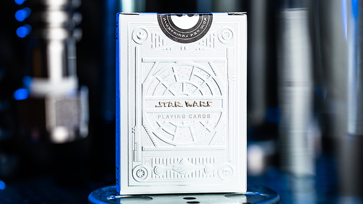 スターウォーズ ライトサイド シルバーエディション トランプ　Star Wars Light Side Silver Edition Playing Cards (White) by theory11