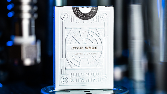 スターウォーズ ライトサイド シルバーエディション トランプ　Star Wars Light Side Silver Edition Playing Cards (White) by theory11